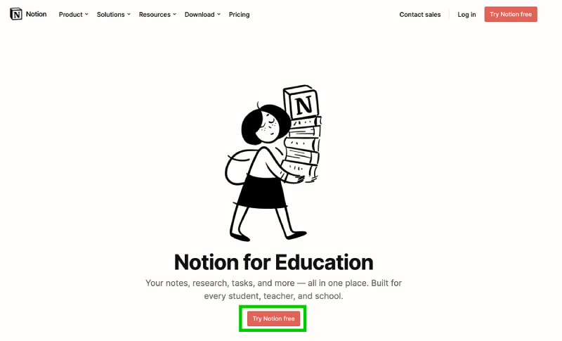 Cách đăng ký và nâng gói Notion Personal Pro