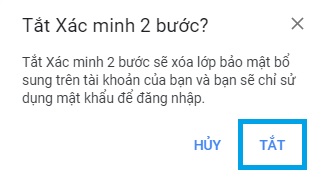 Cach tat 2 lop Google Authenticator7