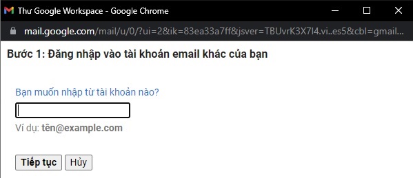 Cách chuyển thư từ Gmail này sang Gmail khác