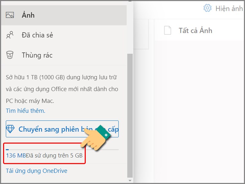 Hướng dẫn sử dụng lưu trữ đám mây OneDrive