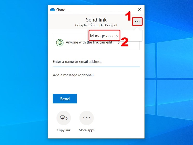 Hướng dẫn sử dụng lưu trữ đám mây OneDrive