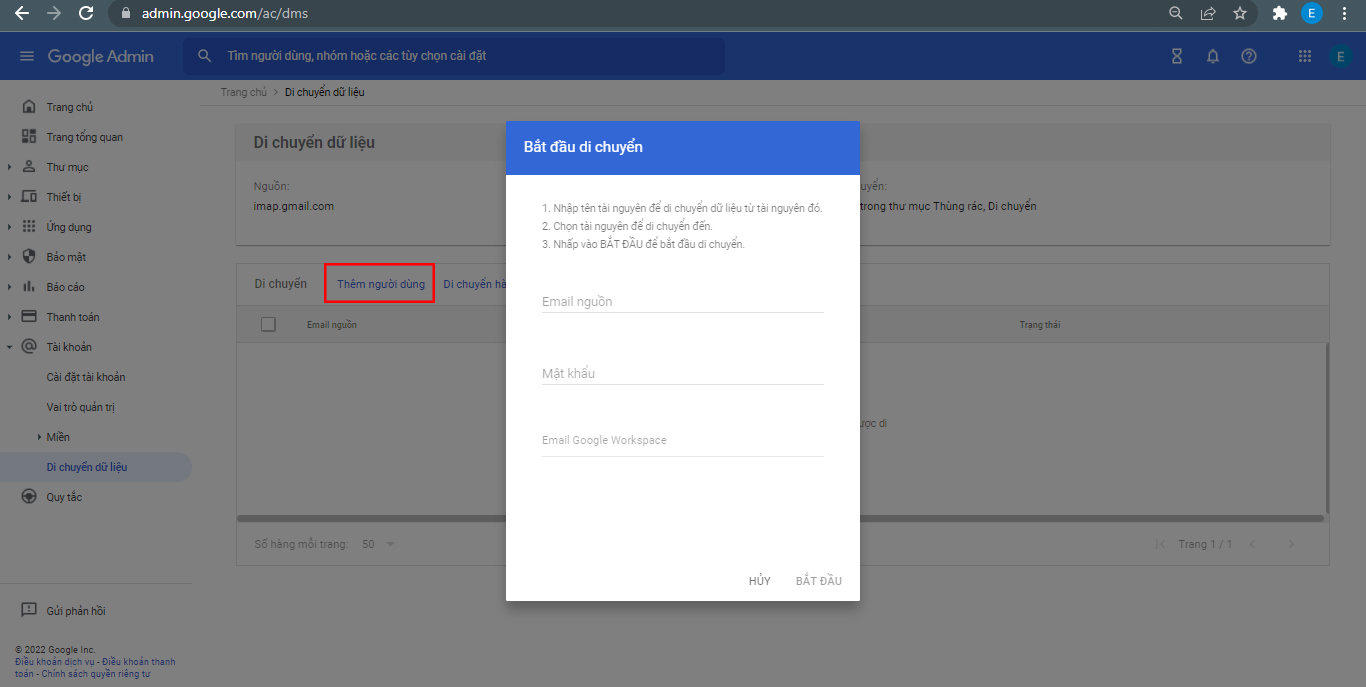 di chuyen du lieu email 3